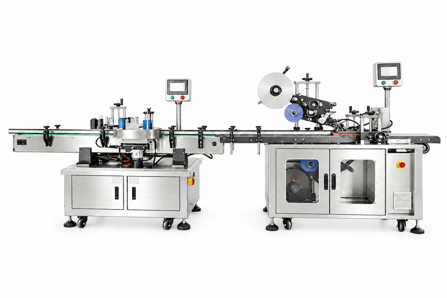 Multi-position labeling Round and top-bottom labeling set